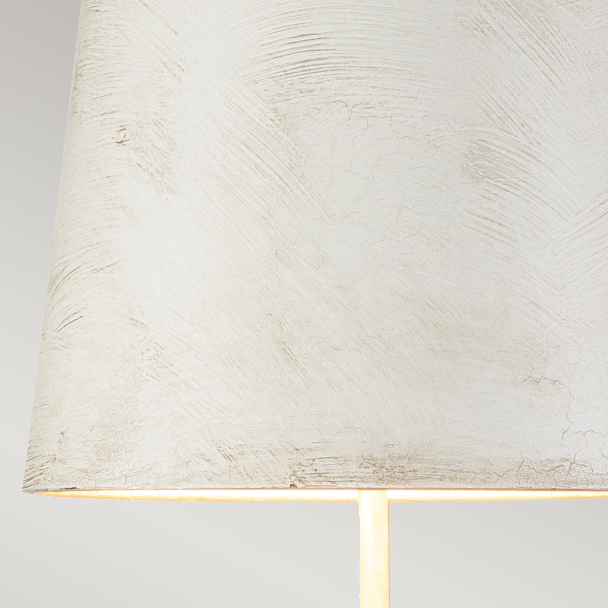 Flambeau Swirl Tischlampe Weiß, Schwarz – Detailansicht