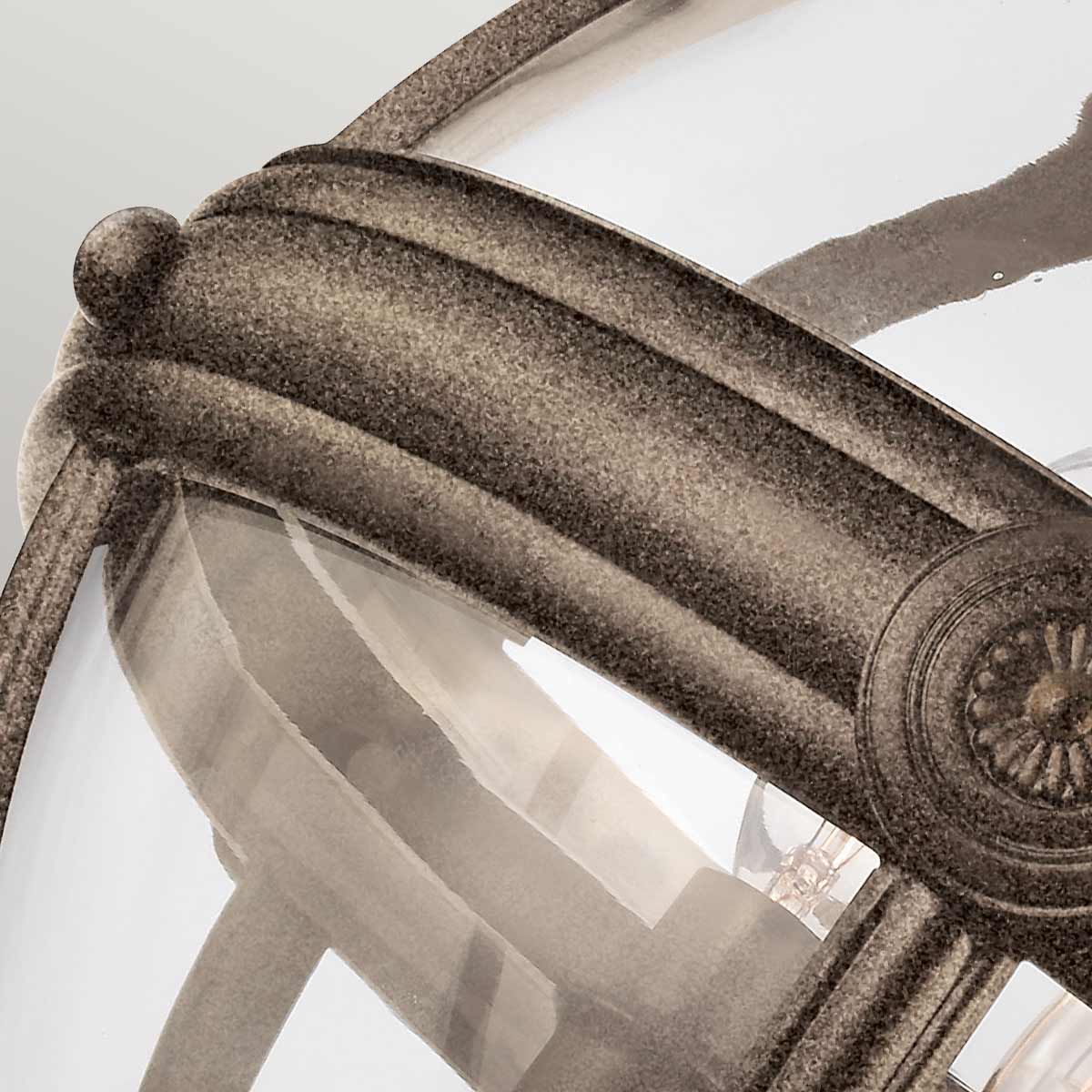 Feiss Adams Kronleuchter Bronze – Detailansicht
