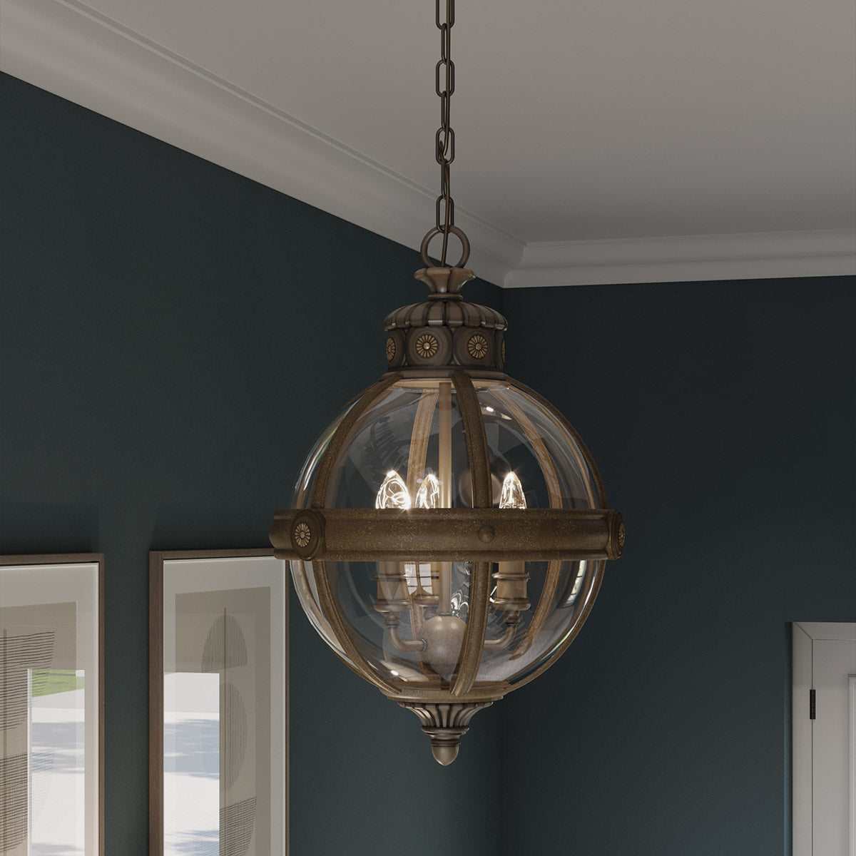 Feiss Adams Kronleuchter Bronze – Detailansicht 6