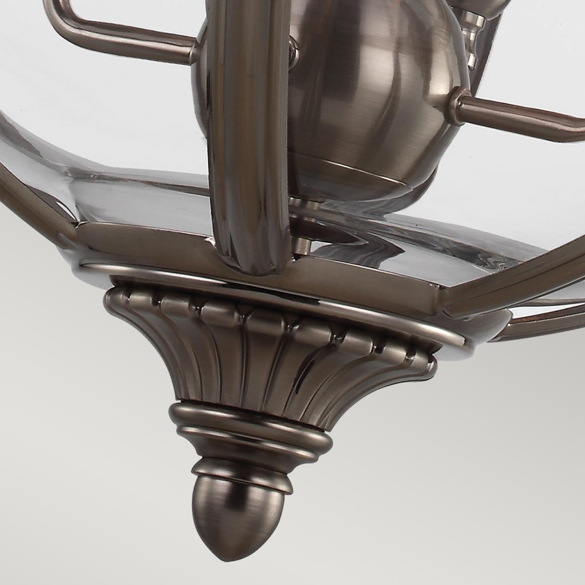 Feiss Adams Kronleuchter Nickel – Detailansicht 3