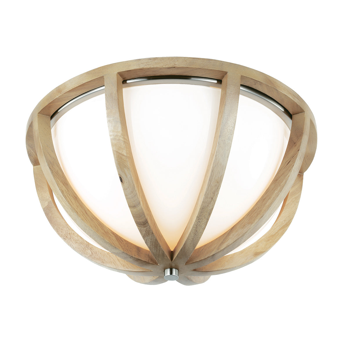 Feiss Allier Deckenleuchte Light Wood/Brushed Steel