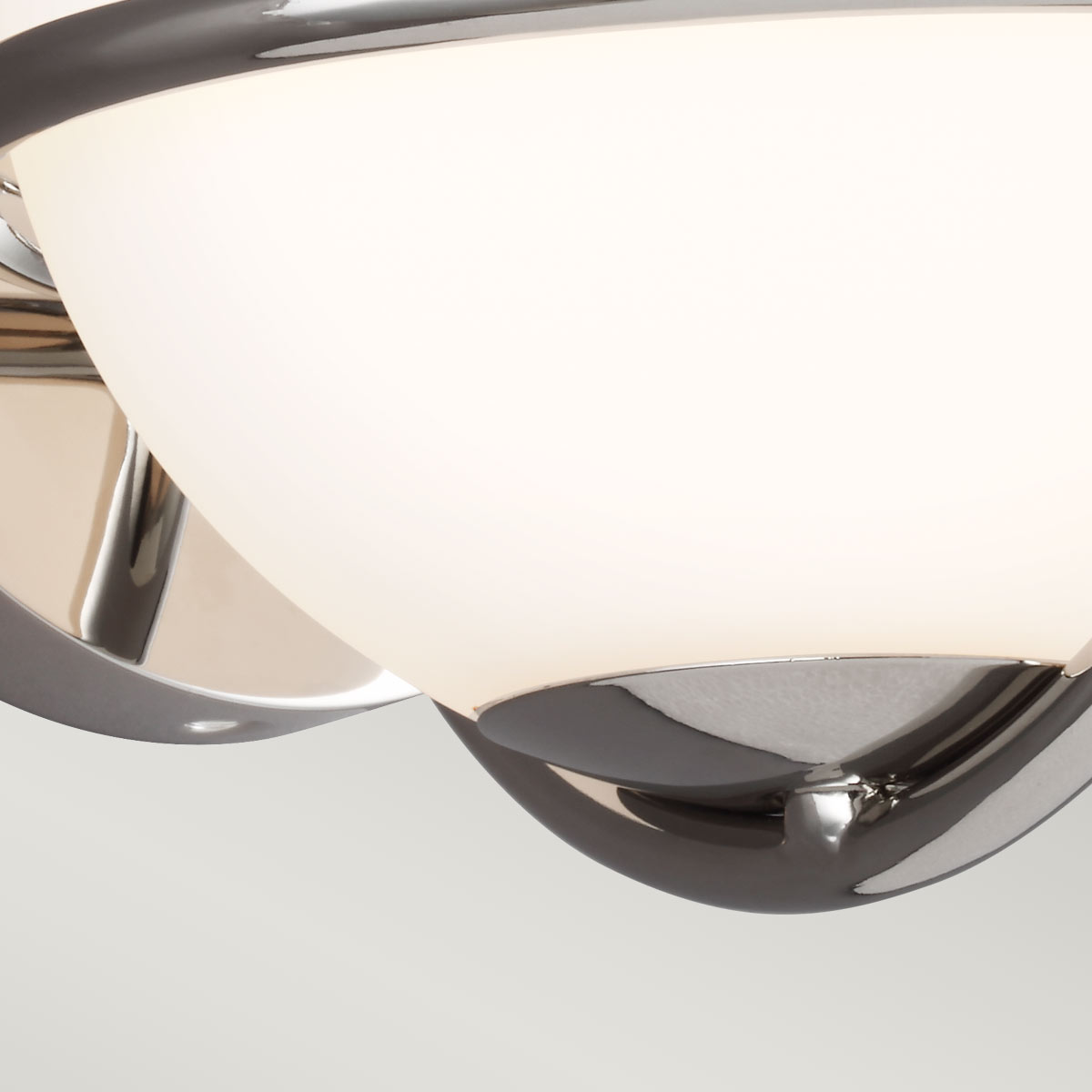 Feiss Apollo Wandleuchte Nickel – Detailansicht 2
