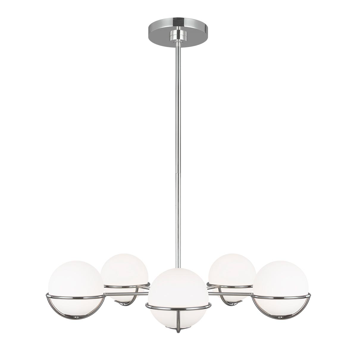 Feiss Apollo Kronleuchter Nickel