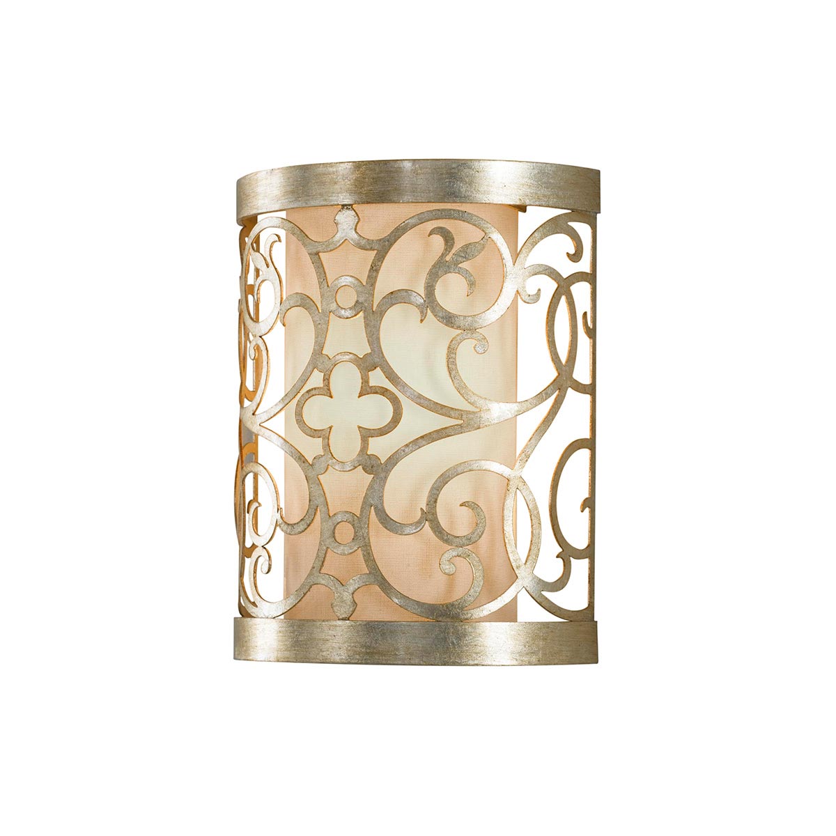 Feiss Arabesque Wandleuchte Silber