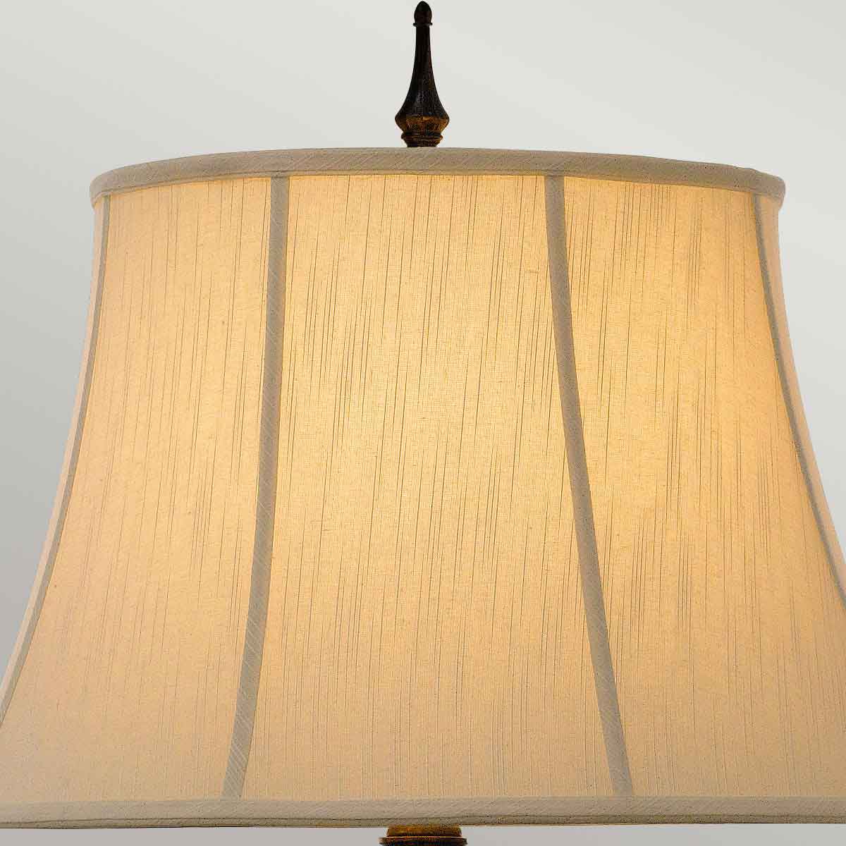 Feiss Augustine Tischlampe Braun – Detailansicht