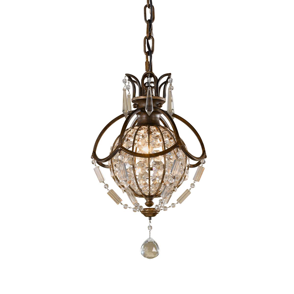 Feiss Bellini Pendelleuchte Bronze
