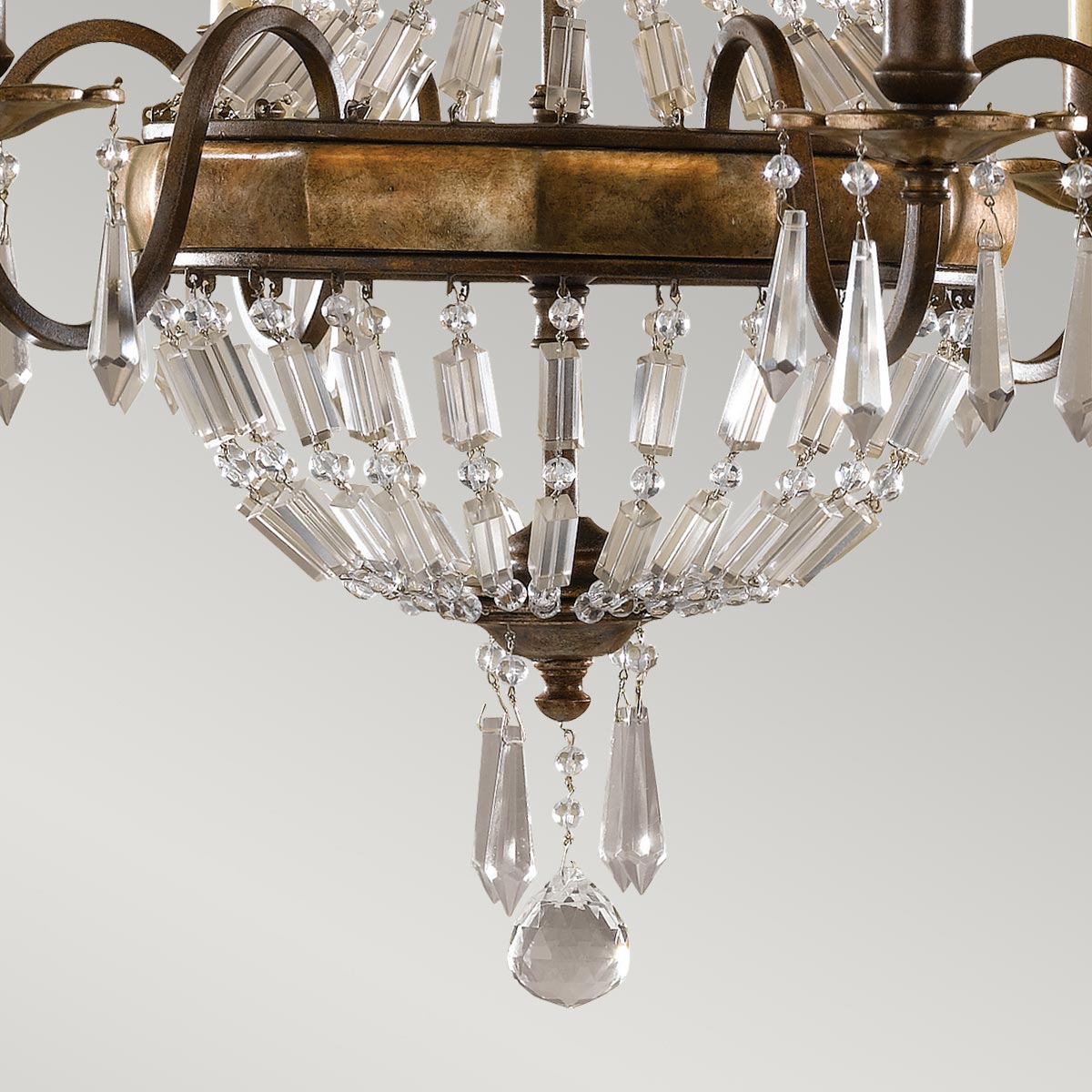 Feiss Bellini Kronleuchter Bronze – Detailansicht 3