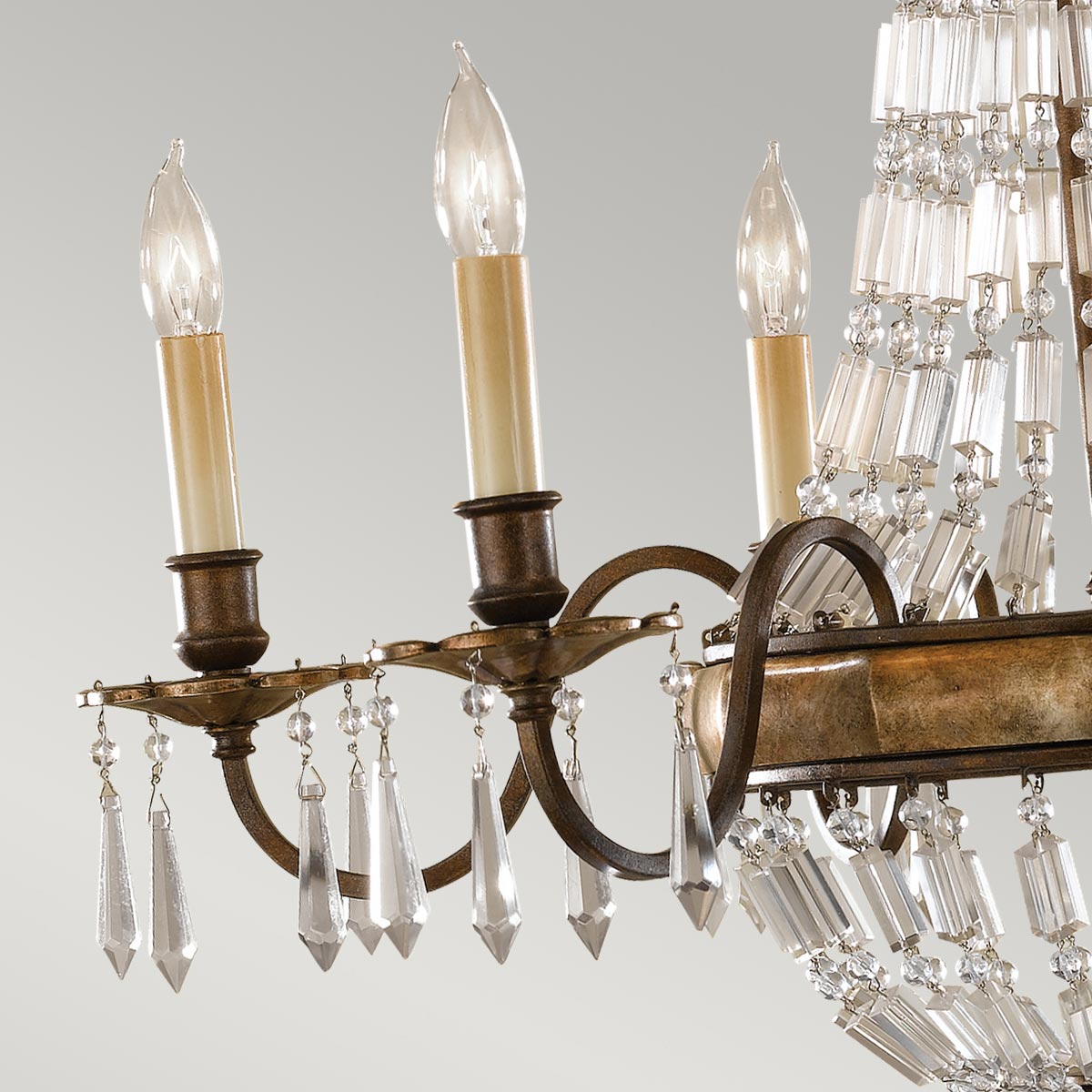 Feiss Bellini Kronleuchter Bronze – Detailansicht 4