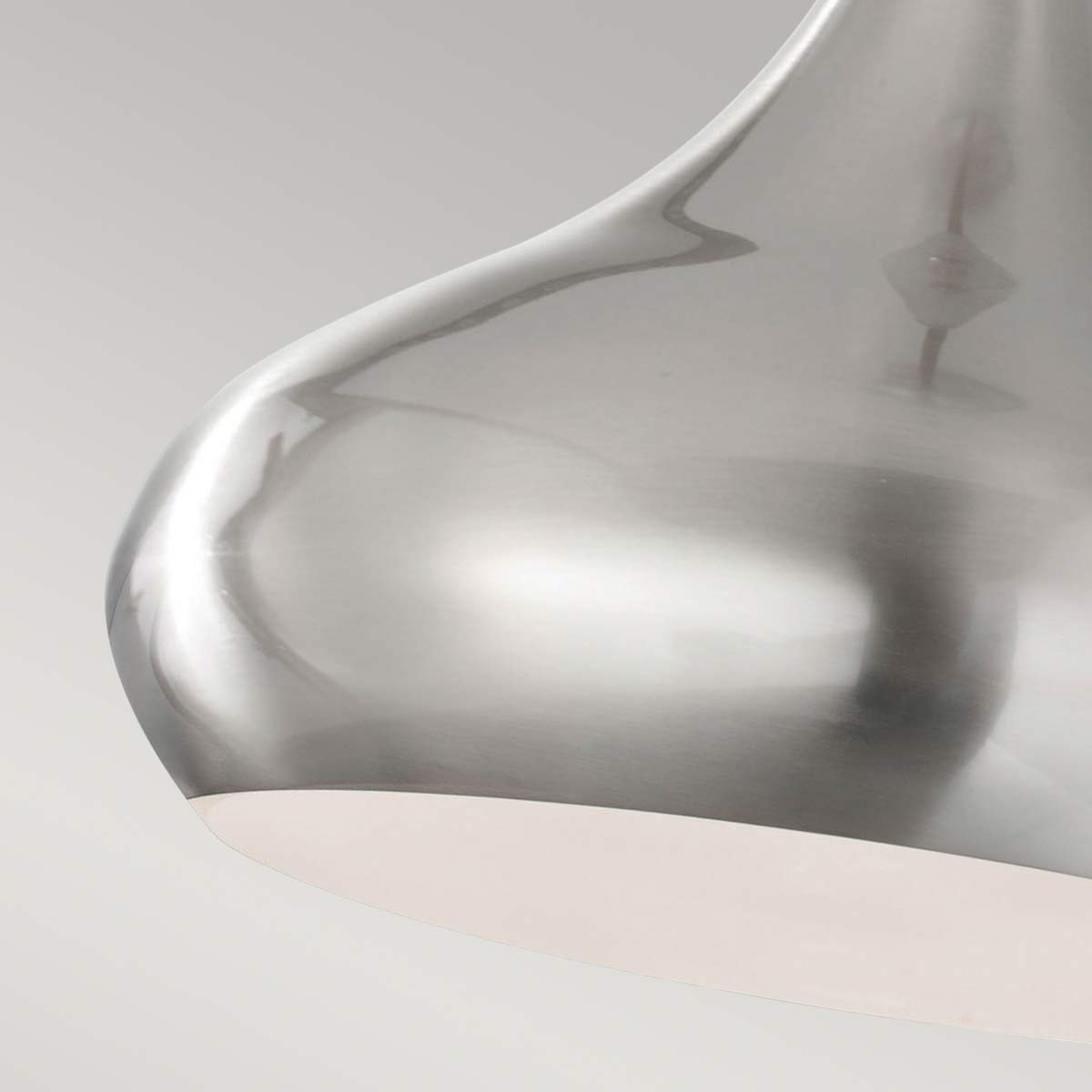 Feiss Beso Pendelleuchte Brushed Steel – Detailansicht 2
