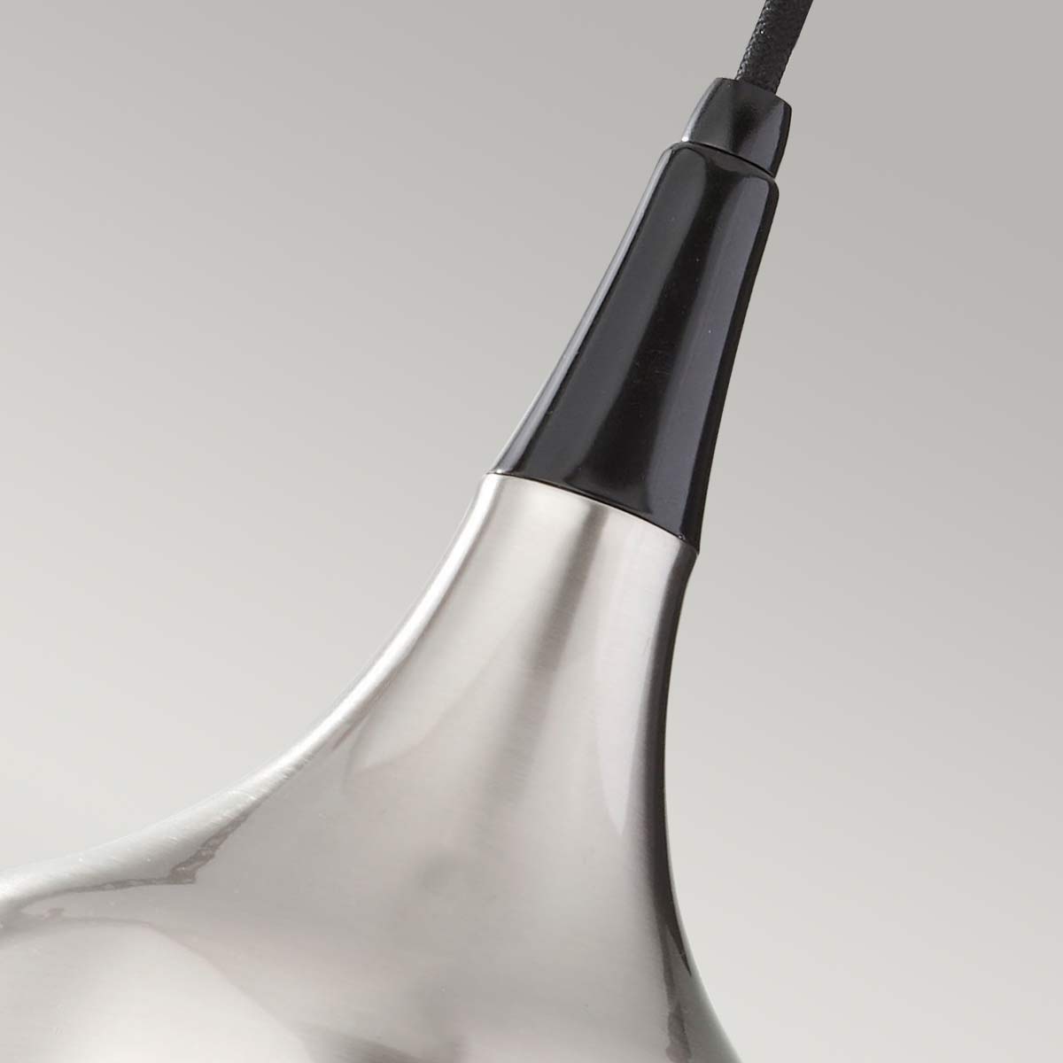 Feiss Beso Pendelleuchte Brushed Steel – Detailansicht