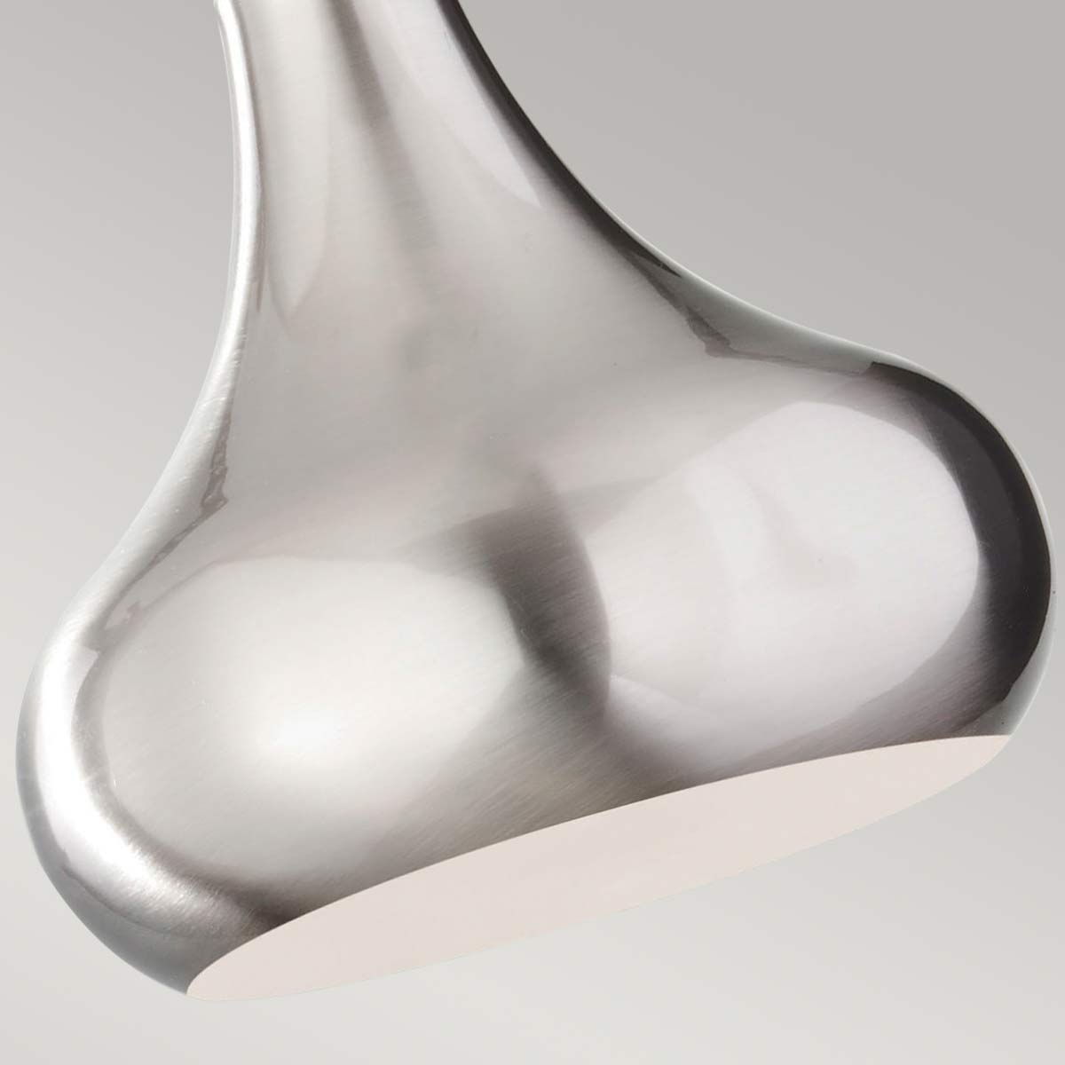 Feiss Beso Pendelleuchte Brushed Steel – Detailansicht 2