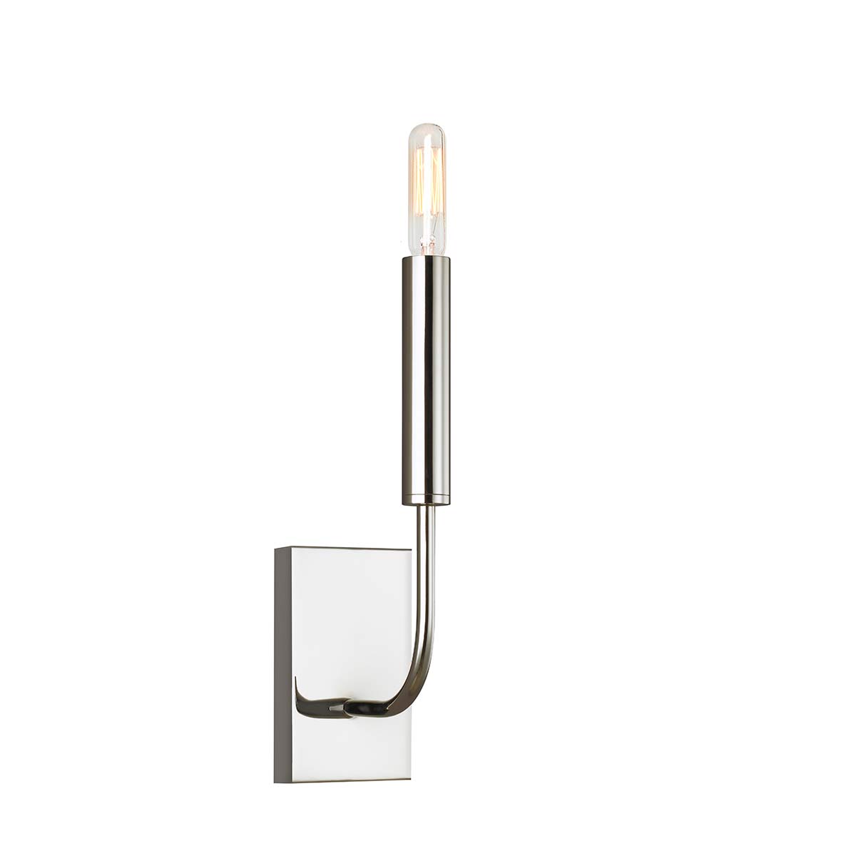 Feiss Brianna Wandleuchte Nickel – Wohnambiente
