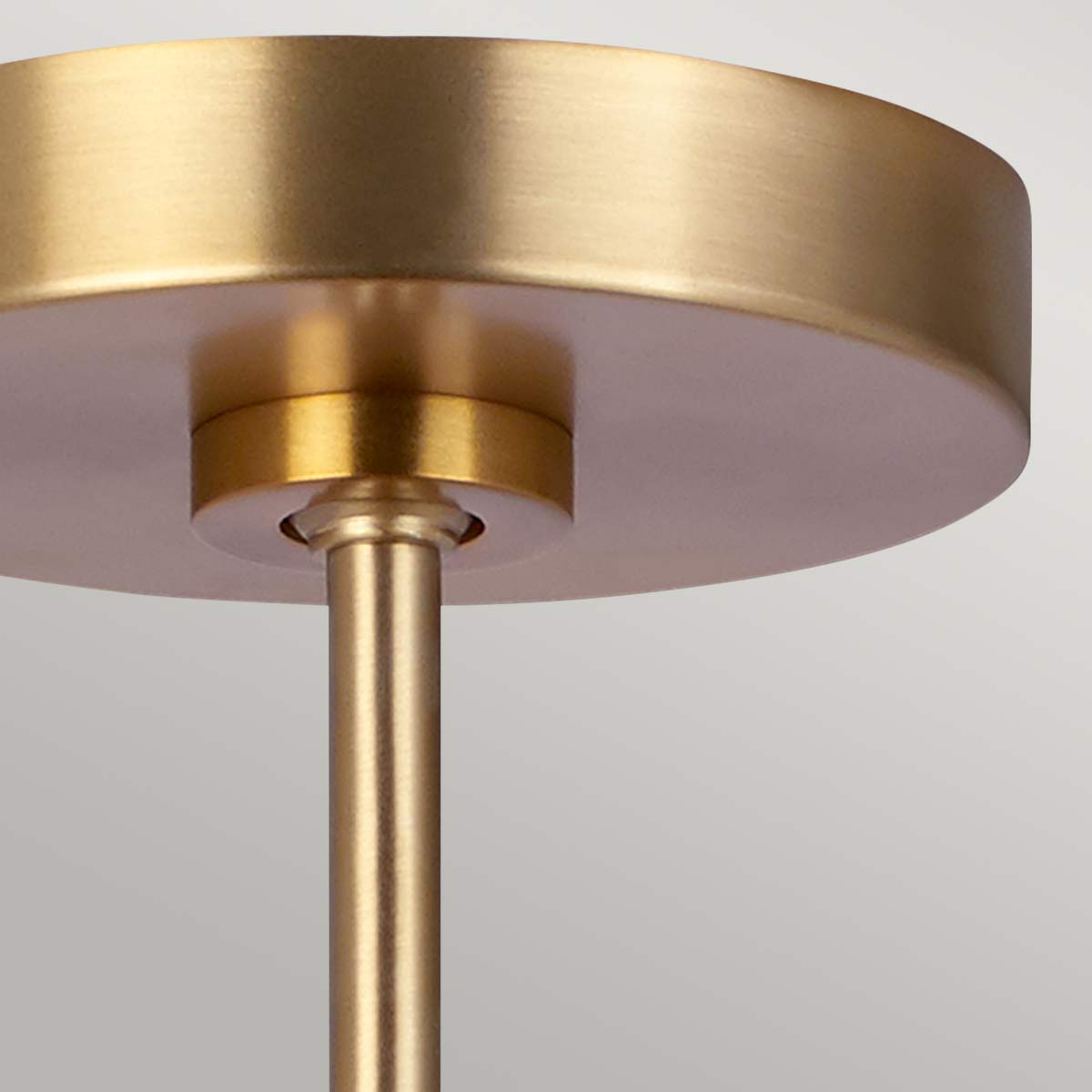 Feiss Brisbin Pendelleuchte Messing – Detailansicht 2