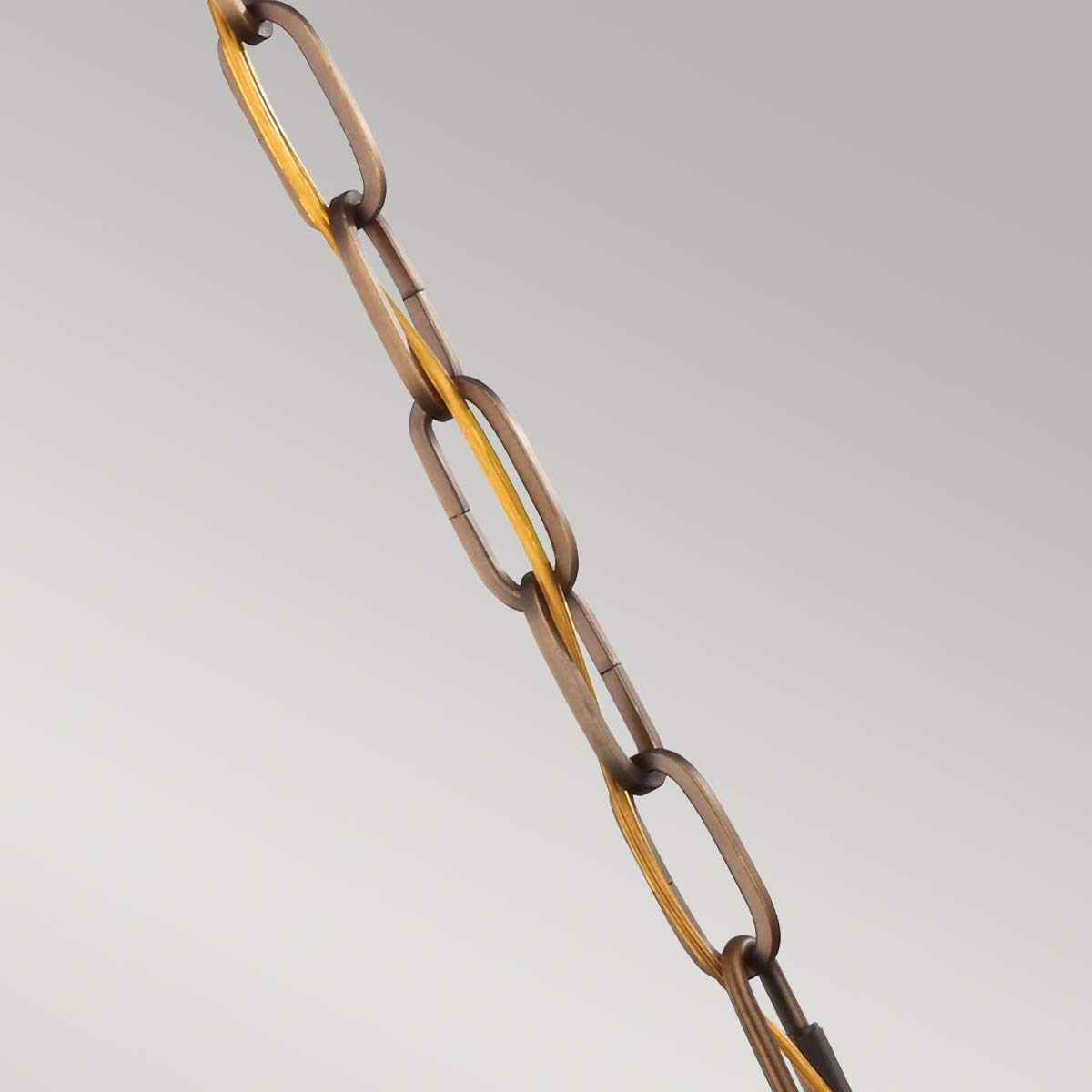 Feiss Cadence Pendelleuchte Messing, Schwarz – Detailansicht