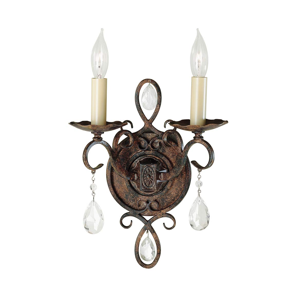 Feiss Chateau Wandleuchte Bronze