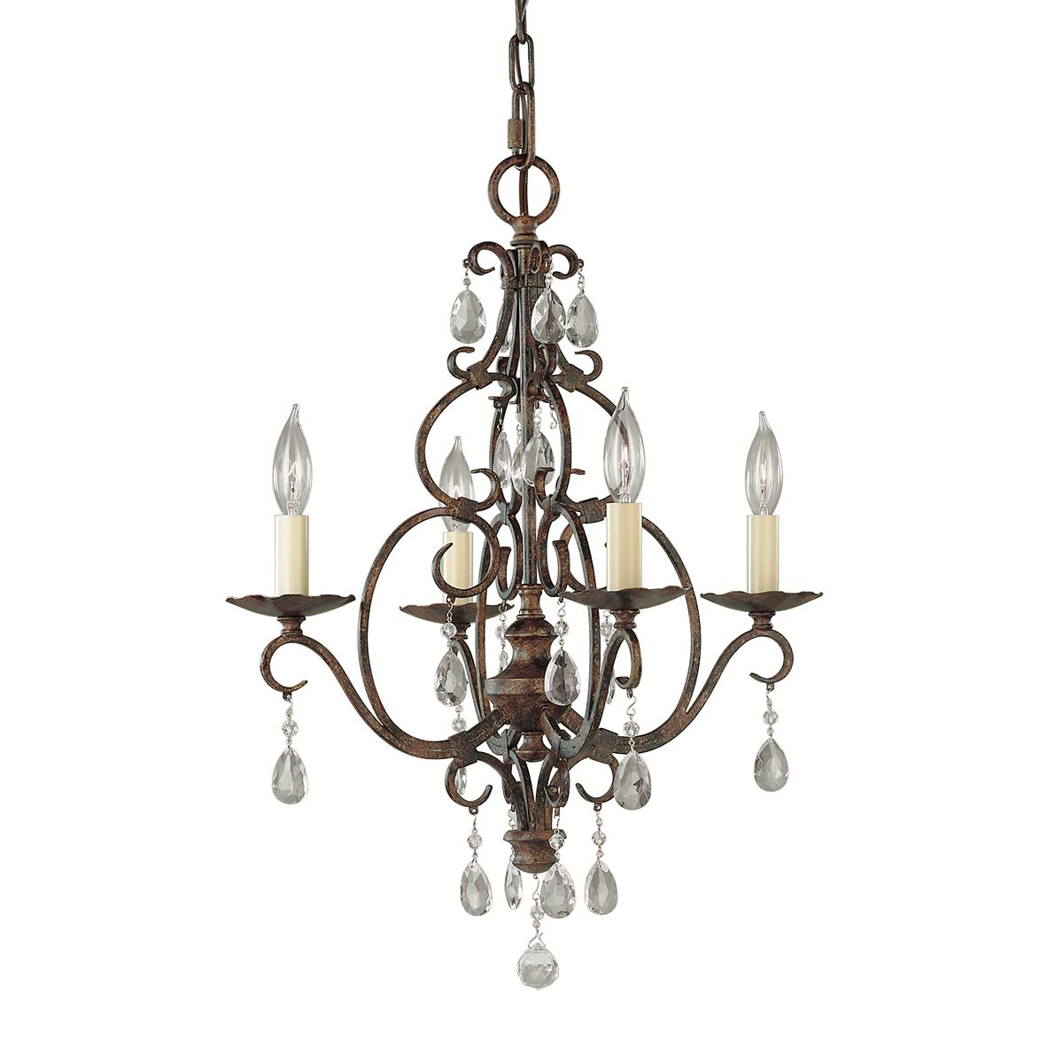 Feiss Chateau Kronleuchter Bronze
