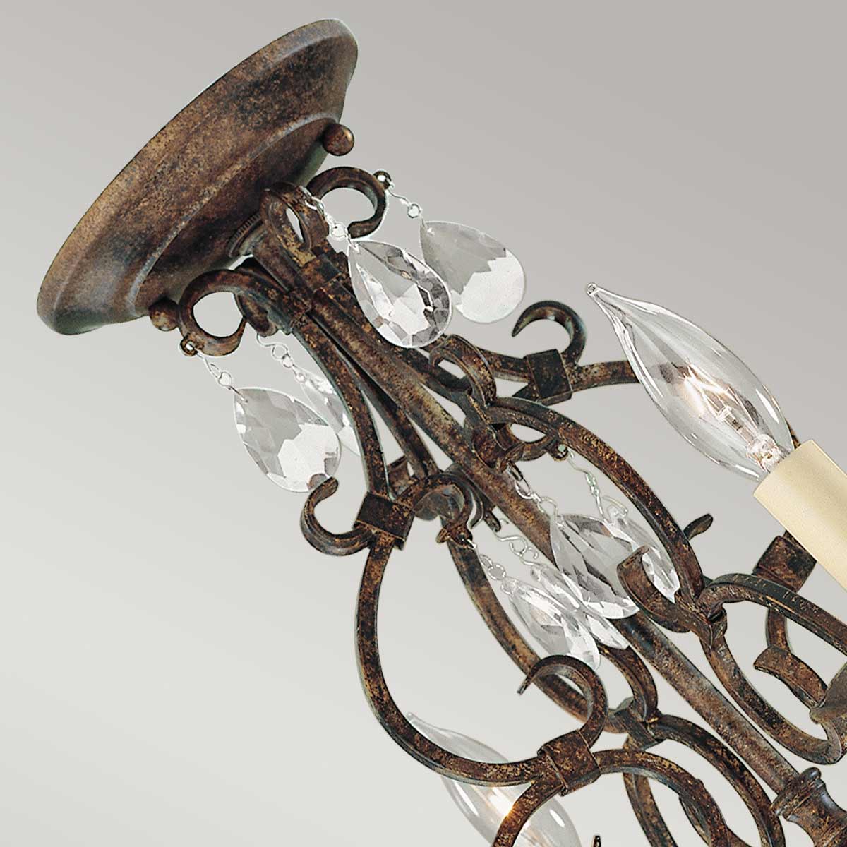 Feiss Chateau Kronleuchter Bronze – Detailansicht 4