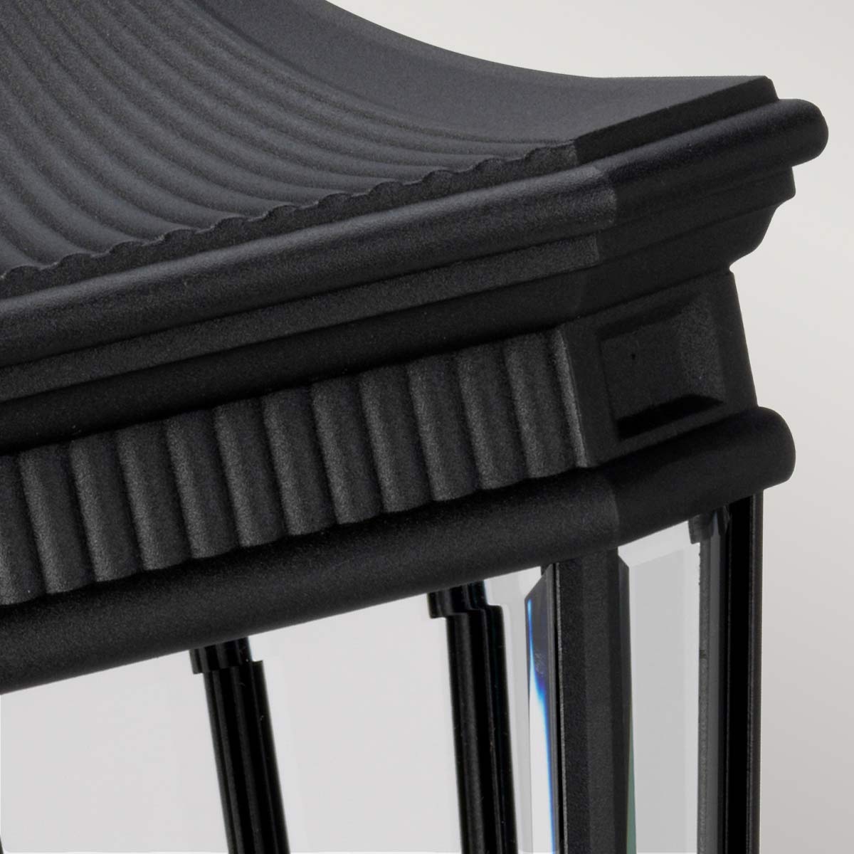 Feiss Cotswold Außenleuchte Schwarz – Detailansicht 2