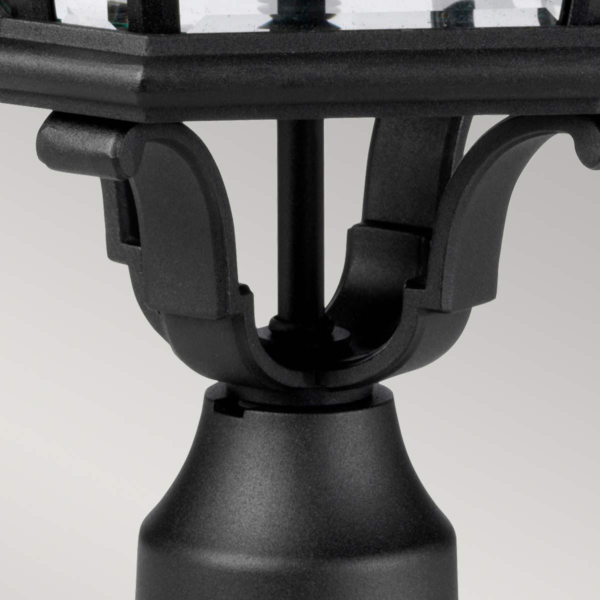Feiss Cotswold Außenleuchte Schwarz – Detailansicht 3