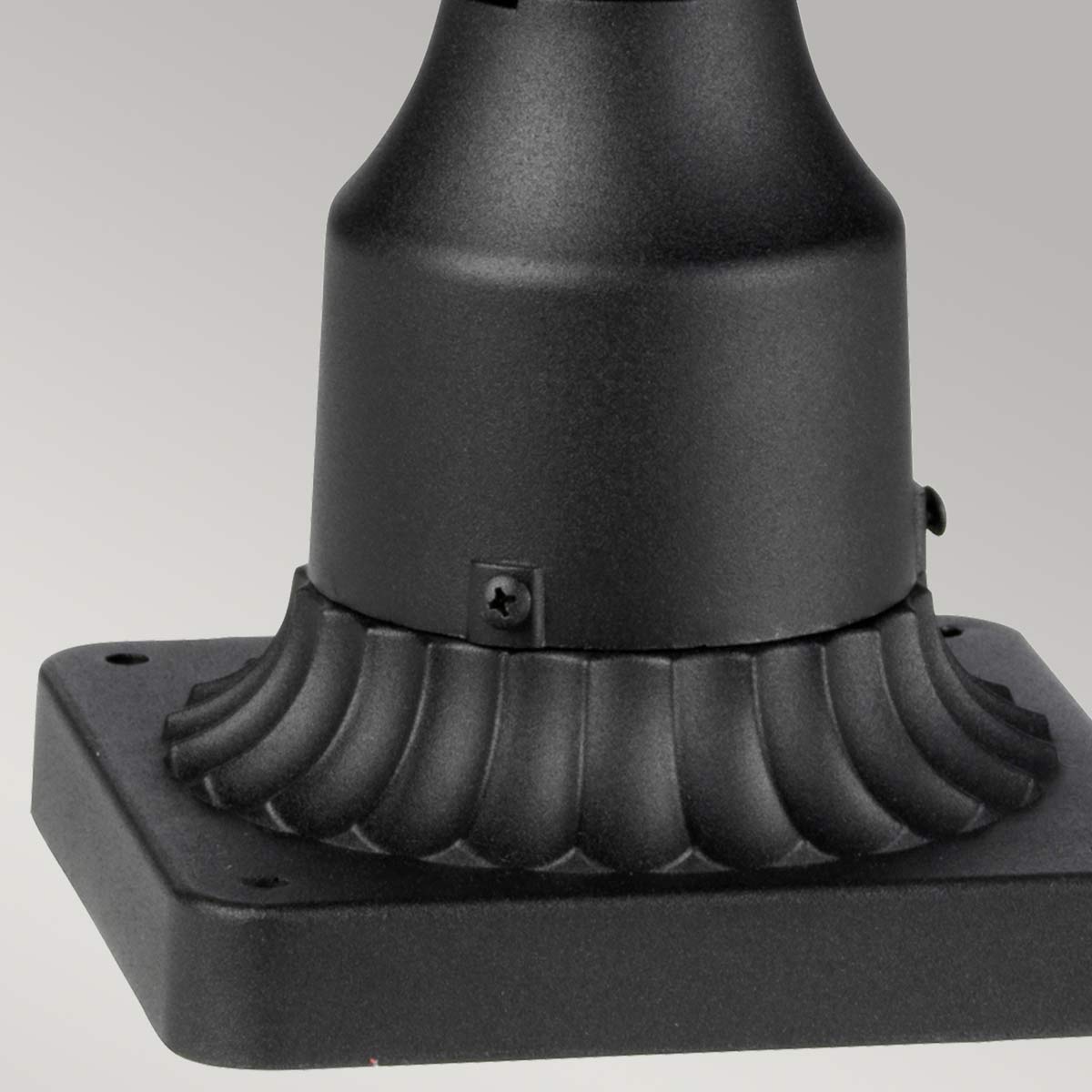 Feiss Cotswold Außenleuchte Schwarz – Detailansicht 4