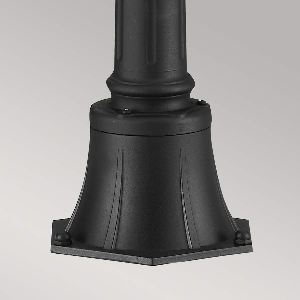Feiss Cotswold Außenleuchte Schwarz – Detailansicht 2