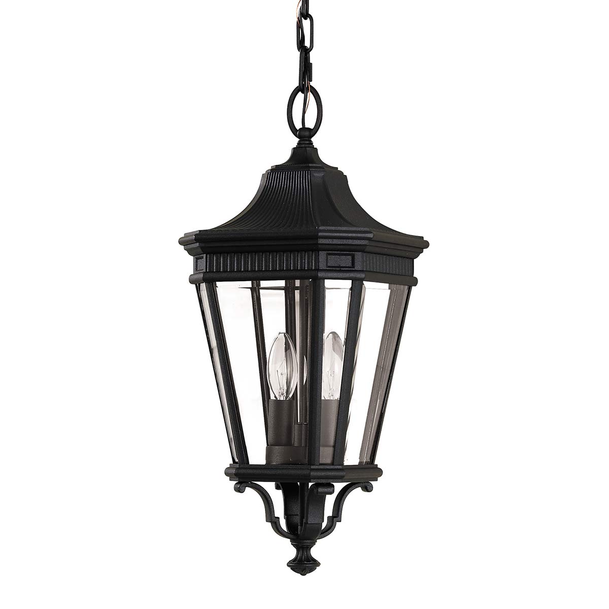 Feiss Cotswold Außenleuchte Schwarz