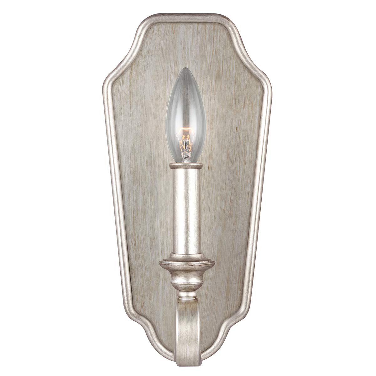 Feiss Dewitt Wandleuchte Silber – Wohnambiente