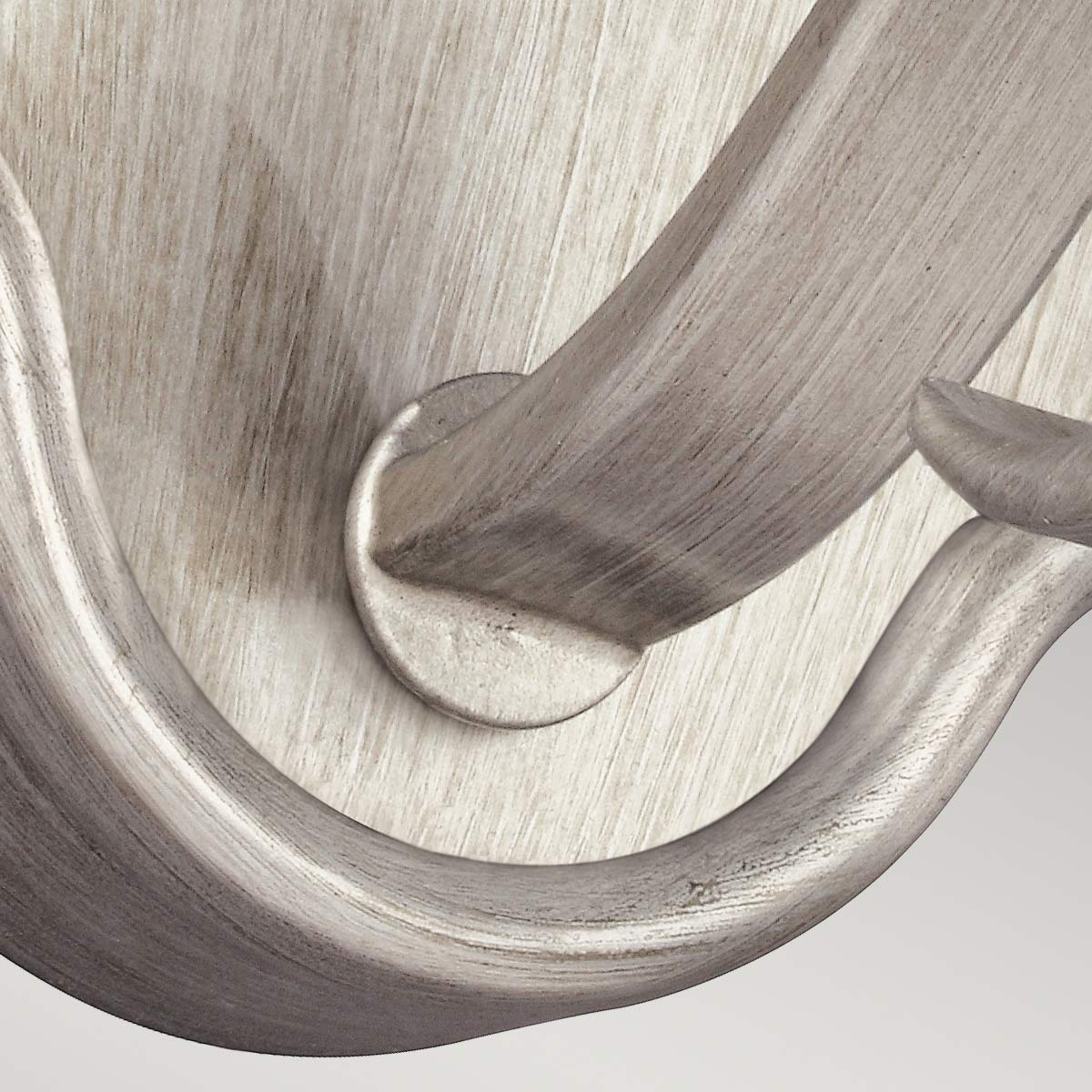 Feiss Dewitt Wandleuchte Silber – Detailansicht 4