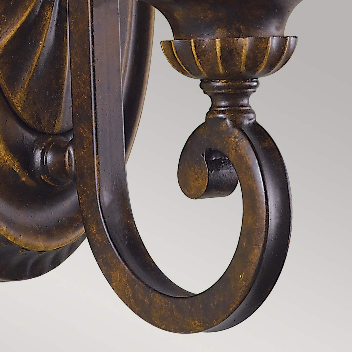 Feiss Drawing Wandleuchte Walnut – Detailansicht 2