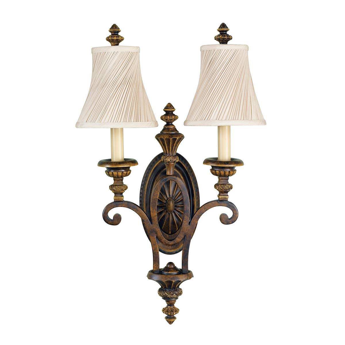 Feiss Drawing Wandleuchte Walnut