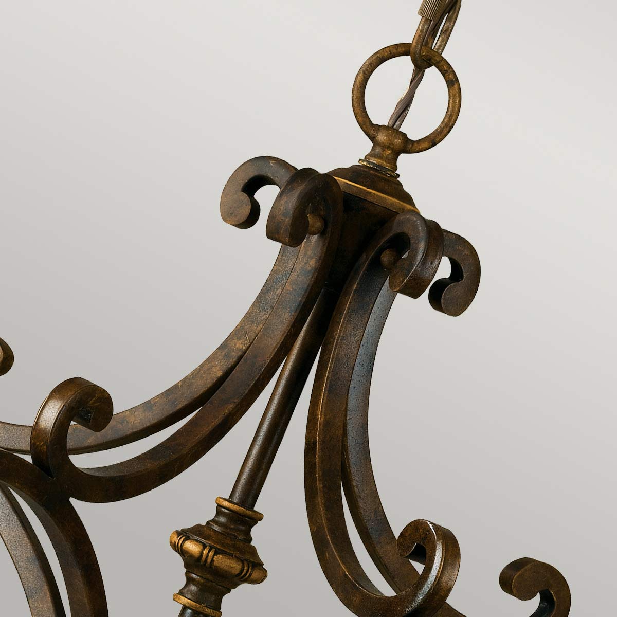 Feiss Drawing Kronleuchter Walnut – Wohnambiente