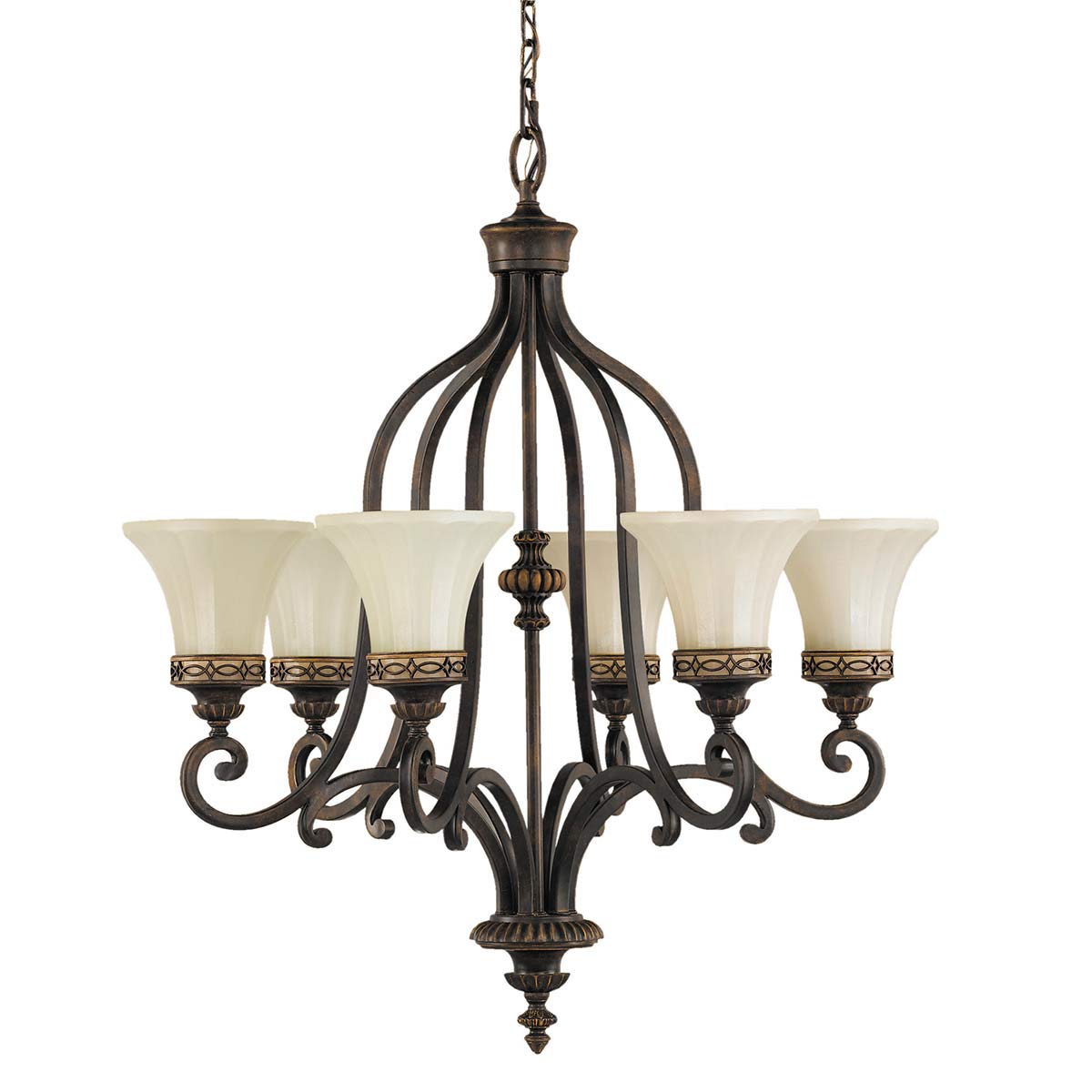 Feiss Drawing Kronleuchter Walnut