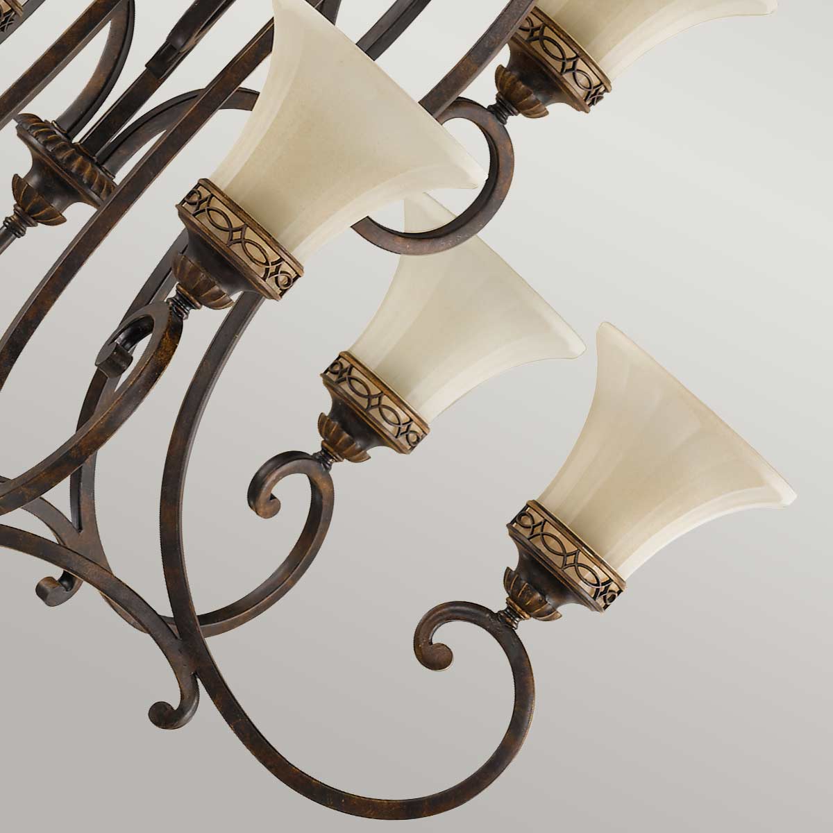 Feiss Drawing Kronleuchter Walnut – Detailansicht 2