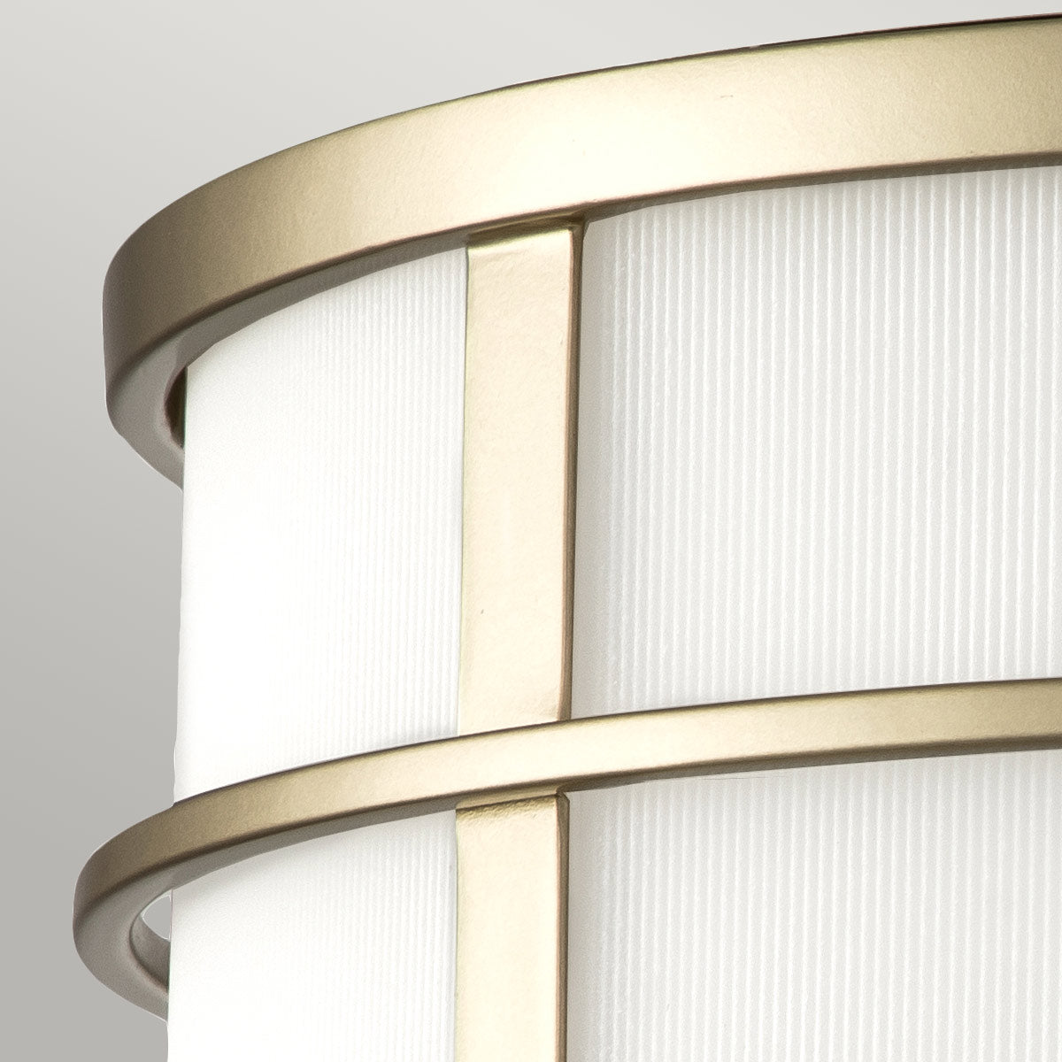 Feiss Fusion Deckenleuchte Messing – Detailansicht