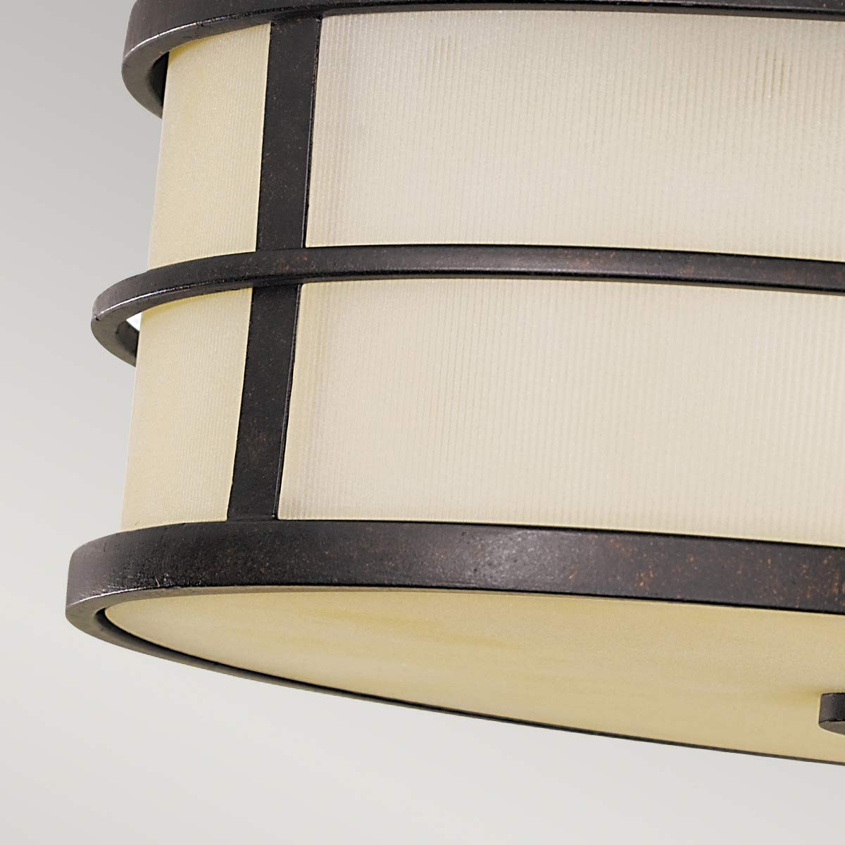 Feiss Fusion Deckenleuchte Bronze – Wohnambiente