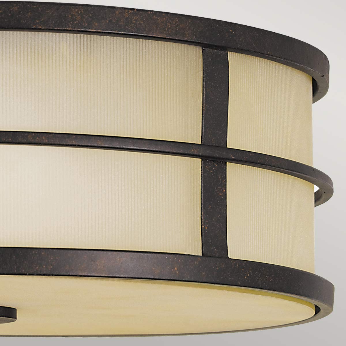 Feiss Fusion Deckenleuchte Bronze – Detailansicht