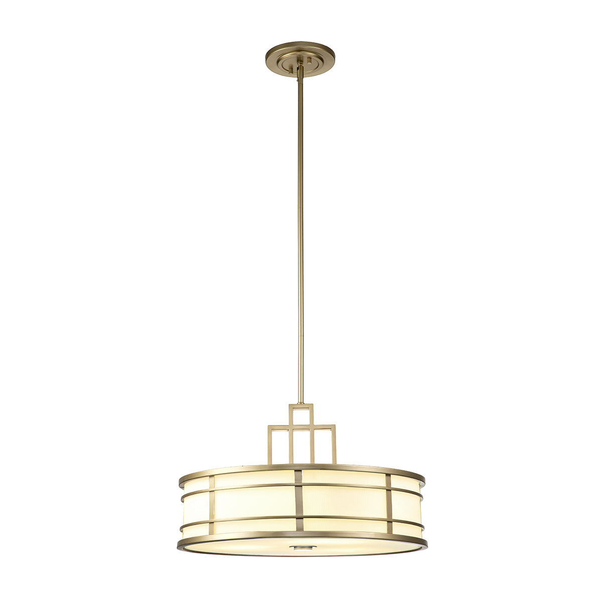 Feiss Fusion Pendelleuchte Messing