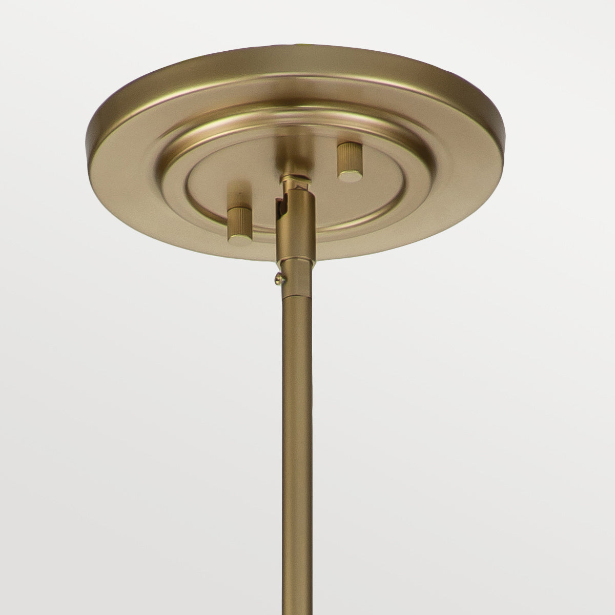 Feiss Fusion Pendelleuchte Messing – Detailansicht