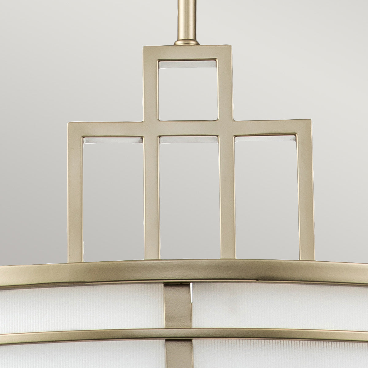 Feiss Fusion Pendelleuchte Messing – Detailansicht 2