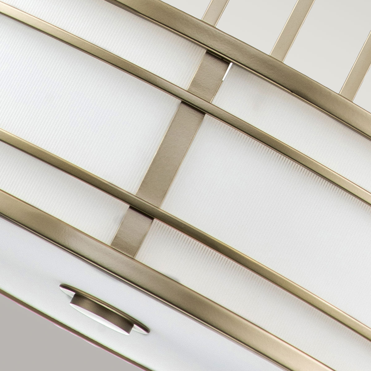Feiss Fusion Pendelleuchte Messing – Detailansicht 3