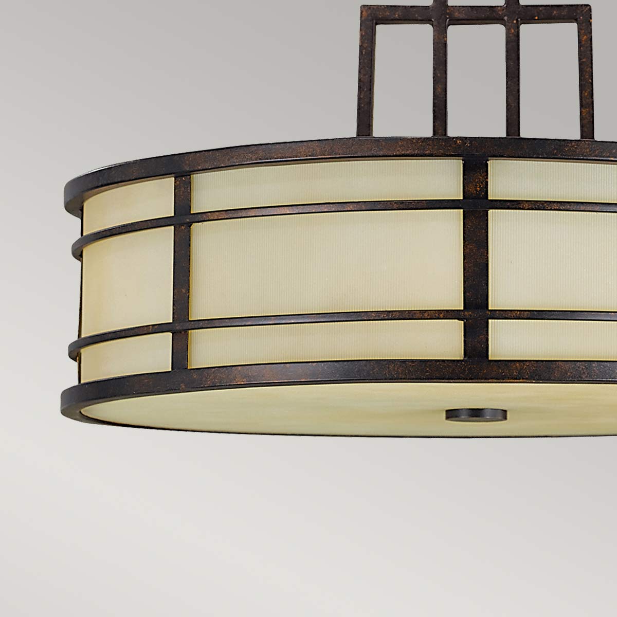 Feiss Fusion Pendelleuchte Bronze – Detailansicht 2
