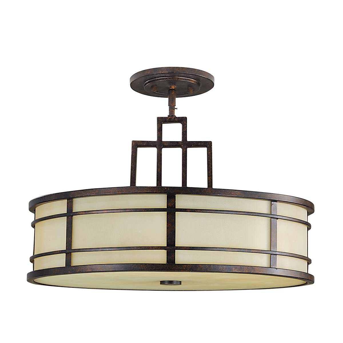 Feiss Fusion Pendelleuchte Bronze – Detailansicht 3