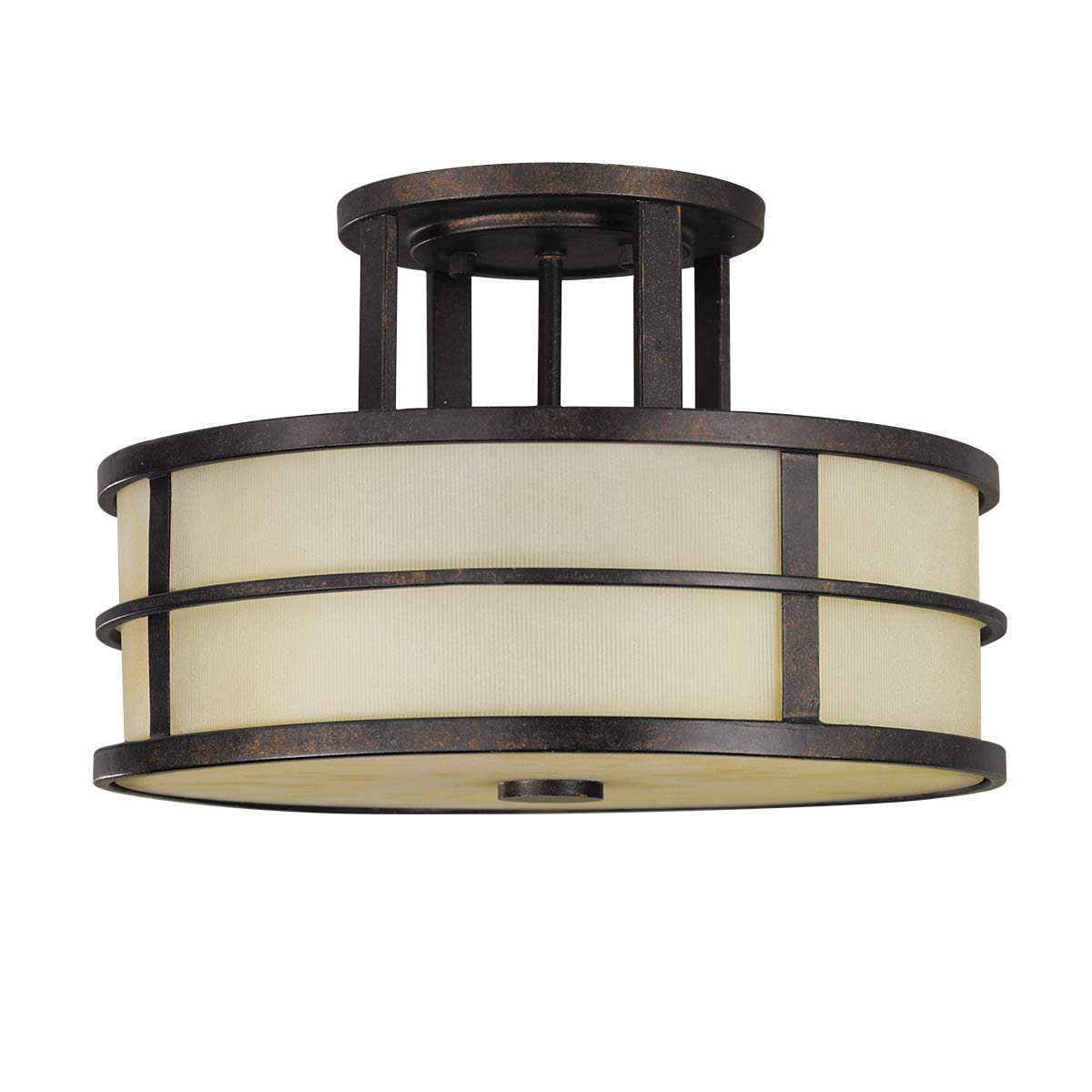 Feiss Fusion Deckenleuchte Bronze