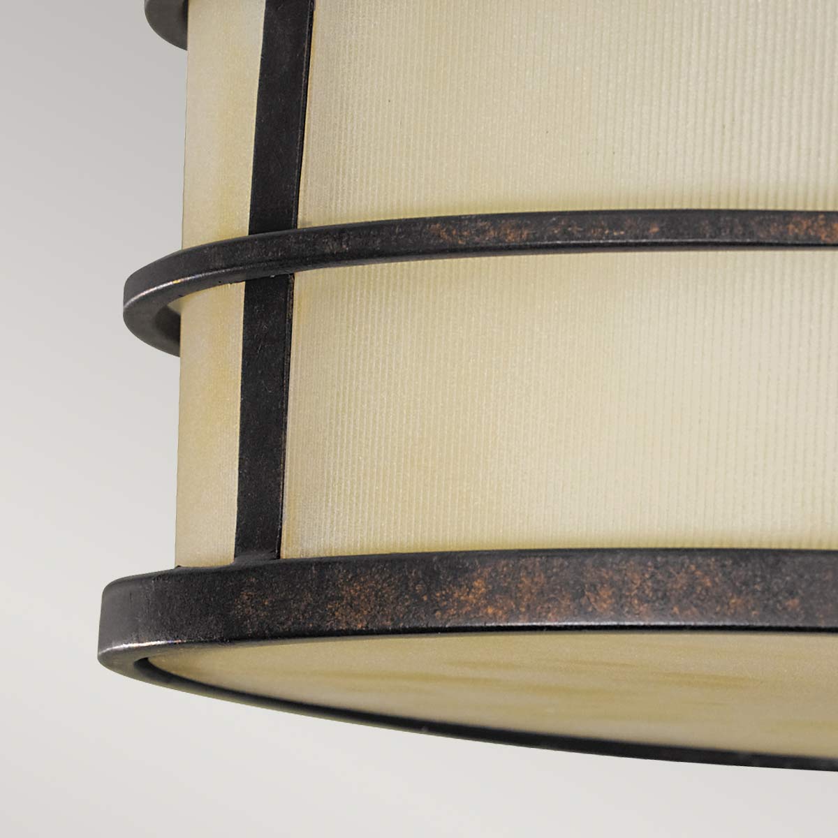 Feiss Fusion Deckenleuchte Bronze – Detailansicht