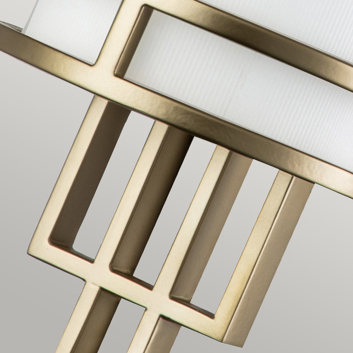 Feiss Fusion Wandleuchte Messing – Detailansicht