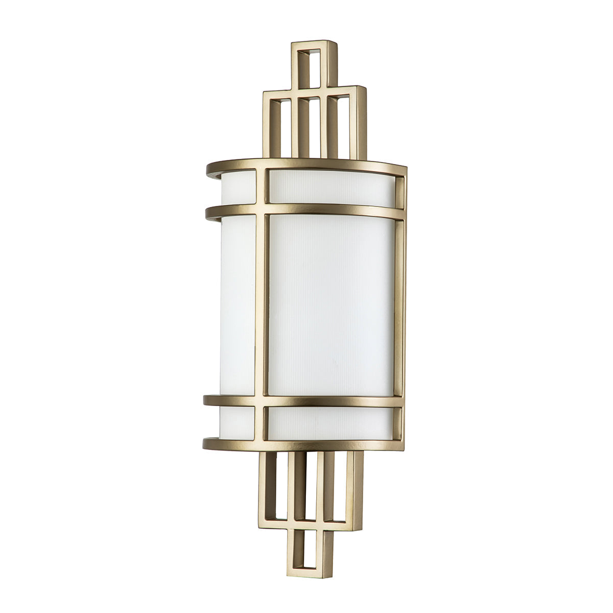 Feiss Fusion Wandleuchte Messing – Wohnambiente