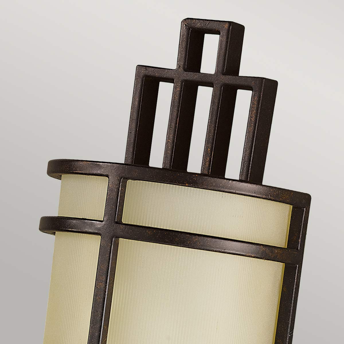 Feiss Fusion Wandleuchte Bronze – Wohnambiente