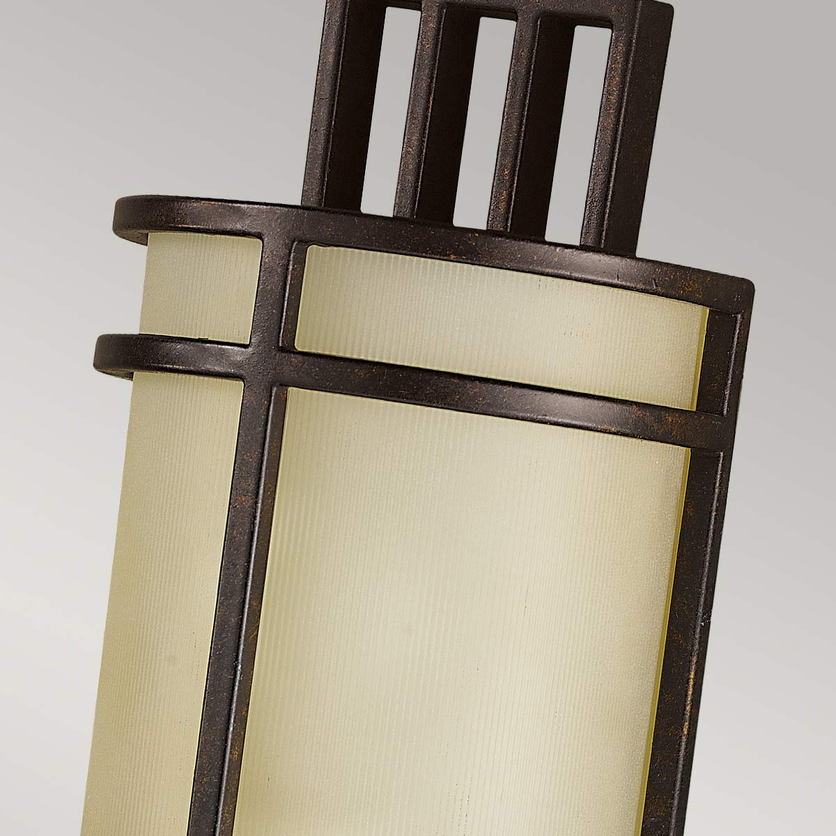 Feiss Fusion Wandleuchte Bronze – Detailansicht