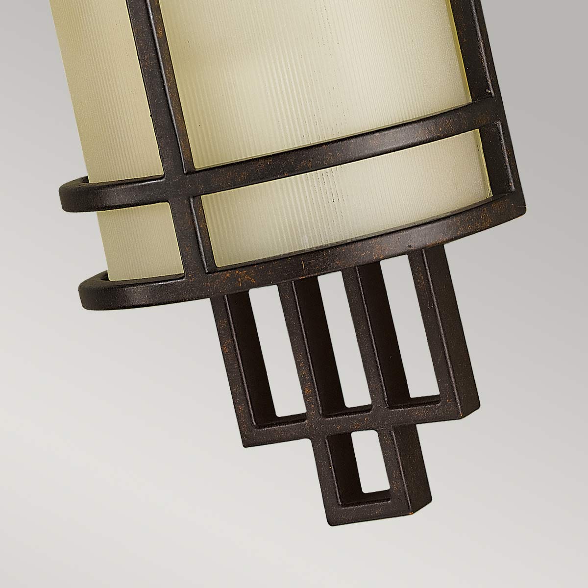 Feiss Fusion Wandleuchte Bronze – Detailansicht 2