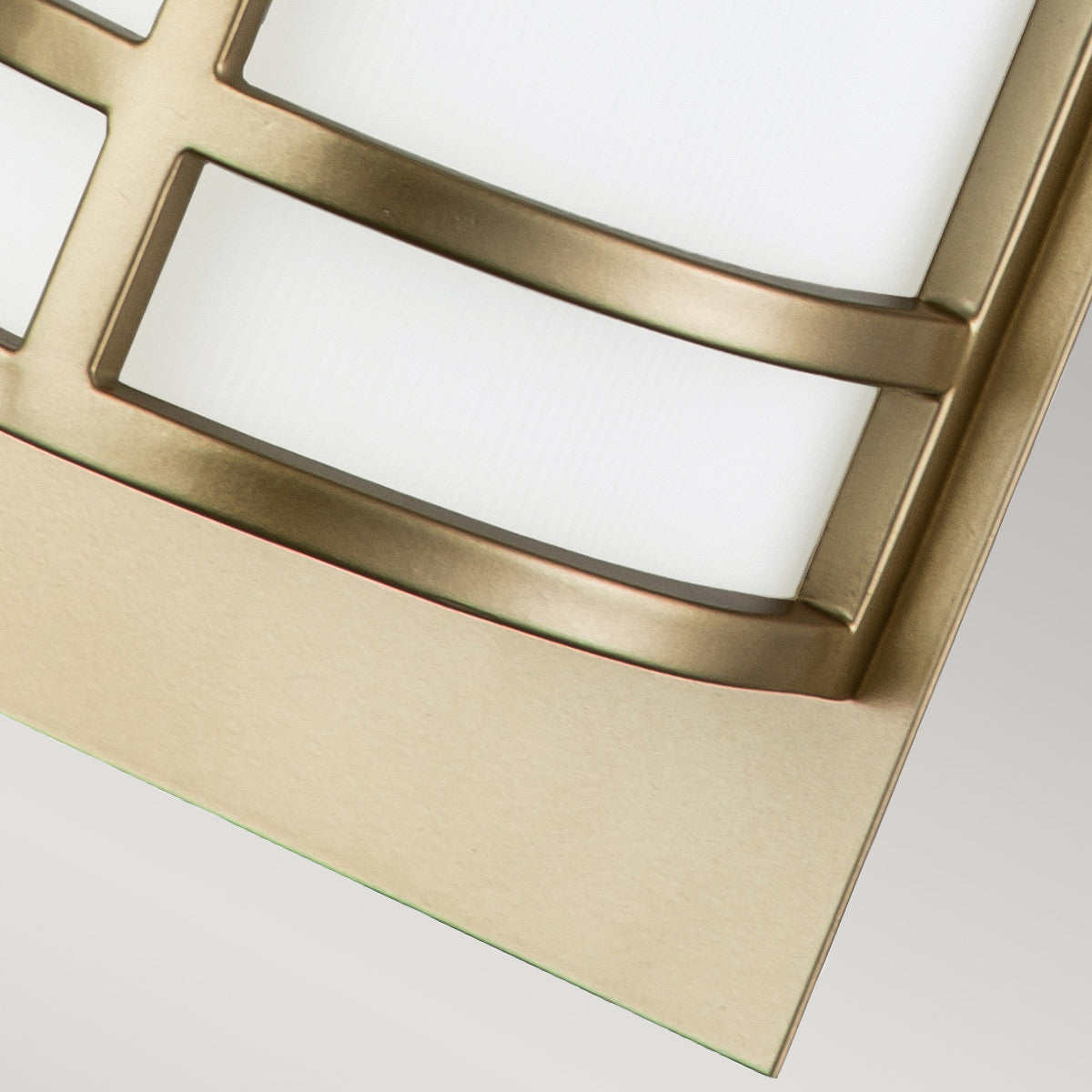 Feiss Fusion Wandleuchte Messing – Detailansicht 2